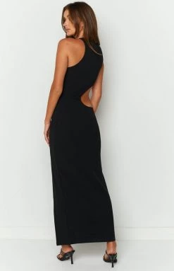 BB Exclusive Lulu Black Maxi Dress Dresses