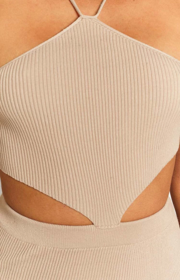 Beginning Boutique Dresses Lyla Cut Out Midi Dress Beige 7 Beginning Boutique Dresses Lyla Cut Out Midi Dress Beige