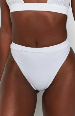 9.0 Swim Lynx Bikini Bottoms White