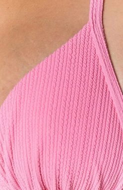 BB Exclusive Swimwear 9.0 Swim Mandarine Bikini Bottoms Pink Rib 14 BB Exclusive Swimwear 9.0 Swim Mandarine Bikini Bottoms Pink Rib