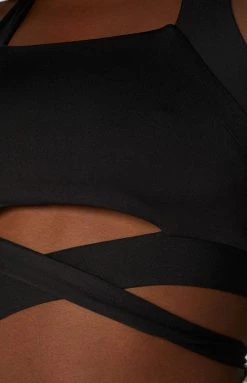 Beginning Boutique Tops Mack Black Top