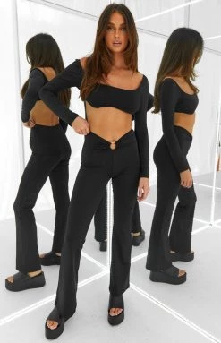 BB Exclusive Maddy Black Pants