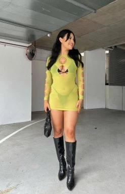 BB Exclusive Glastonbury Festival Dress Green