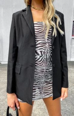 BB Exclusive Maeve Blazer Black