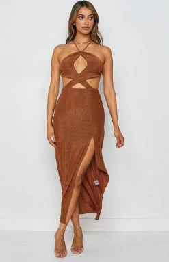 BB Exclusive Dresses Maggie Midi Dress Copper 15 BB Exclusive Dresses Maggie Midi Dress Copper