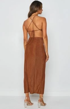 BB Exclusive Dresses Maggie Midi Dress Copper 17 BB Exclusive Dresses Maggie Midi Dress Copper