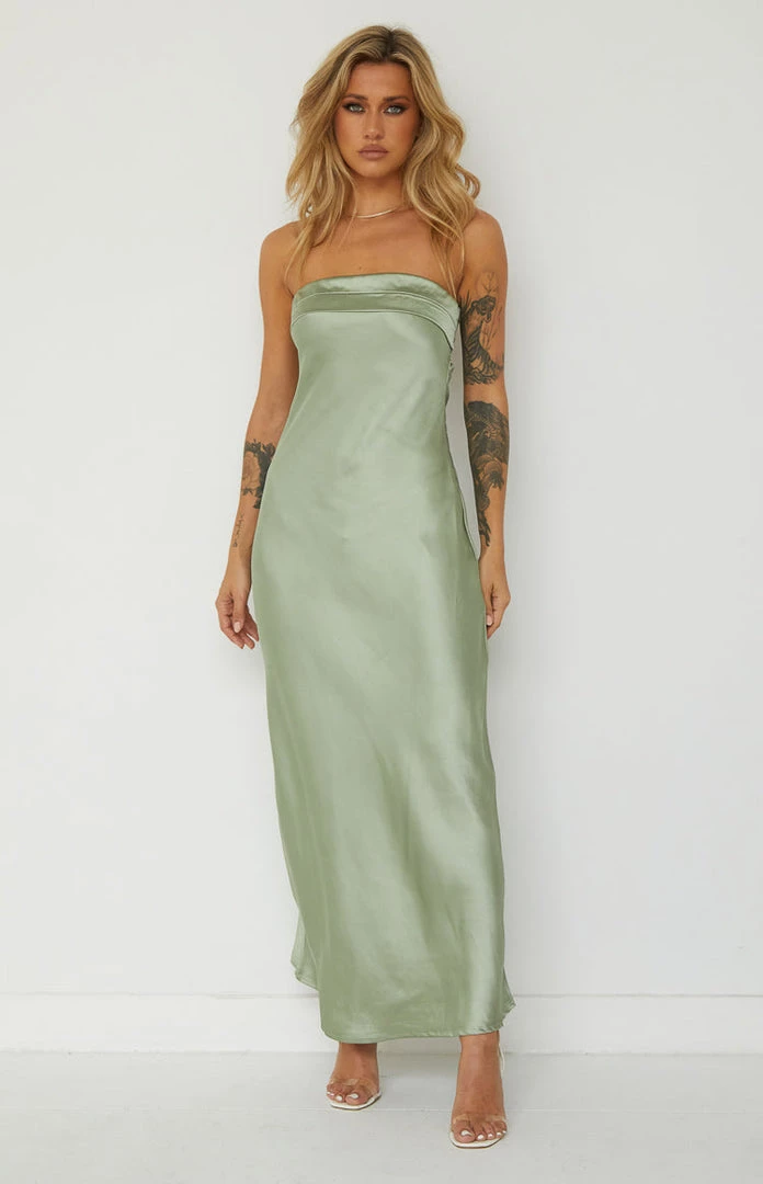 Beginning Boutique Maiah Khaki Maxi Dress Dresses 5 Beginning Boutique Maiah Khaki Maxi Dress Dresses