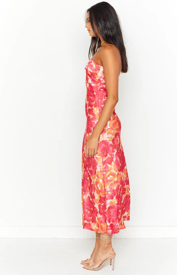 Beginning Boutique Dresses Maiah Pink Floral Maxi Dress 3 Beginning Boutique Dresses Maiah Pink Floral Maxi Dress