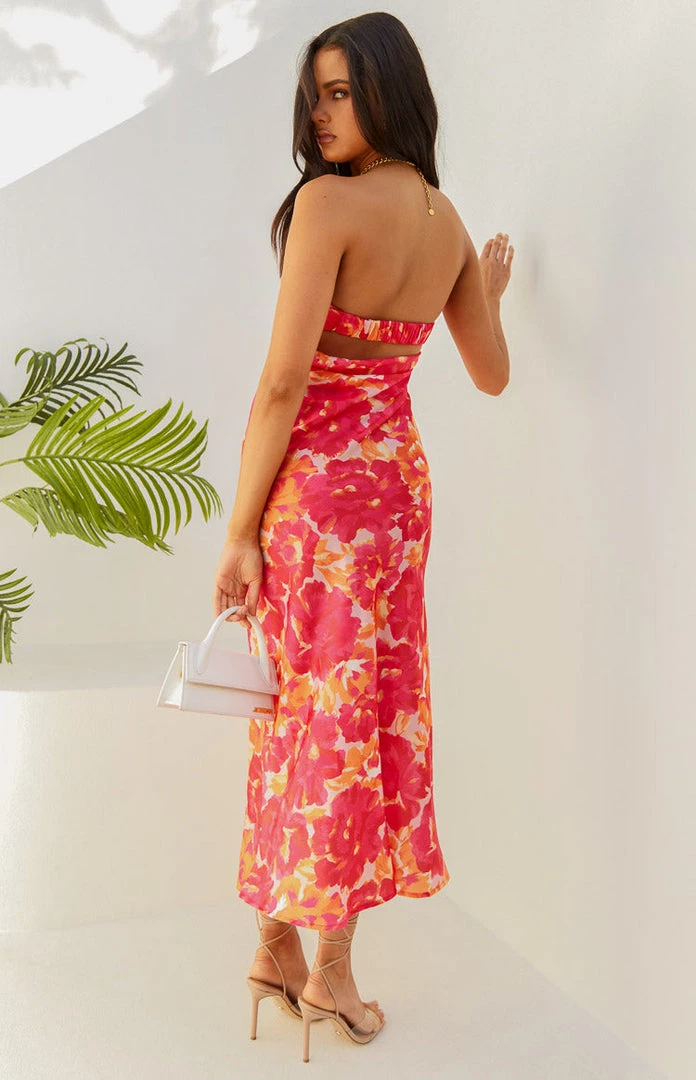 Beginning Boutique Dresses Maiah Pink Floral Maxi Dress 7 Beginning Boutique Dresses Maiah Pink Floral Maxi Dress