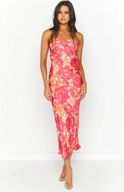 Beginning Boutique Dresses Maiah Pink Floral Maxi Dress 11 Beginning Boutique Dresses Maiah Pink Floral Maxi Dress