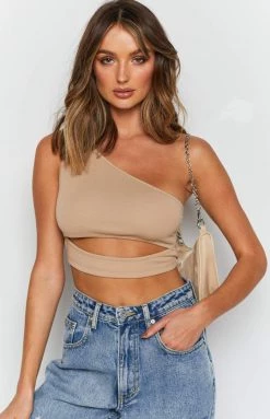 BB Exclusive Mambo Crop Nude Tops