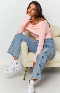 BB Exclusive Marci Off Shoulder Top Baby Pink 13 BB Exclusive Marci Off Shoulder Top Baby Pink