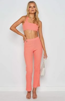 BB Exclusive Mariah Orange Crop Top Tops