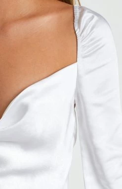 BB Exclusive Marienne White Mini Dress