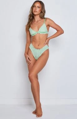 BB Exclusive Extended Sizes Marseille Bralette Green Gingham 14 BB Exclusive Extended Sizes Marseille Bralette Green Gingham