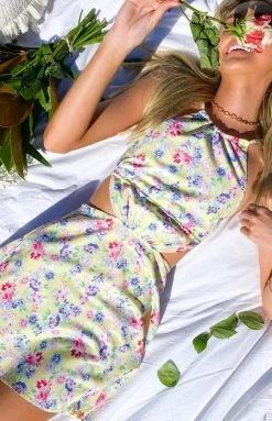 BB Exclusive Dresses Maya Yellow Mini Dress 12 BB Exclusive Dresses Maya Yellow Mini Dress