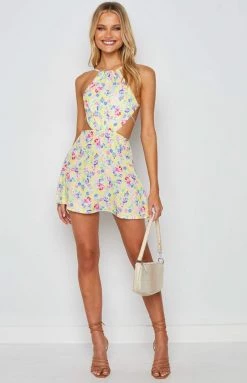 BB Exclusive Dresses Maya Yellow Mini Dress 13 BB Exclusive Dresses Maya Yellow Mini Dress