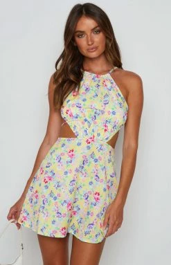 BB Exclusive Dresses Maya Yellow Mini Dress 15 BB Exclusive Dresses Maya Yellow Mini Dress