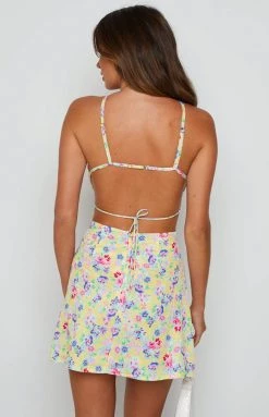 BB Exclusive Dresses Maya Yellow Mini Dress 17 BB Exclusive Dresses Maya Yellow Mini Dress