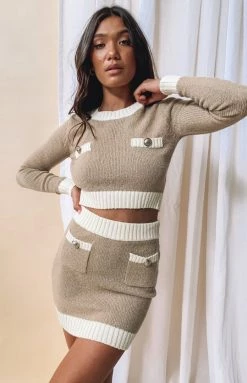 BB Exclusive May Knit Top Nude