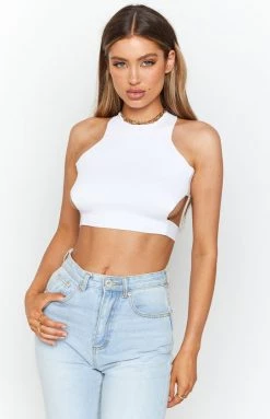 BB Exclusive Mazzy Top White