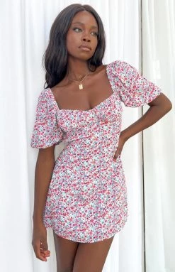 BB Exclusive Melenie Floral Mini Dress