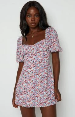 BB Exclusive Melenie Floral Mini Dress