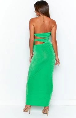 BB Exclusive Dresses Melinda Green Cut Out Maxi Dress 11 BB Exclusive Dresses Melinda Green Cut Out Maxi Dress