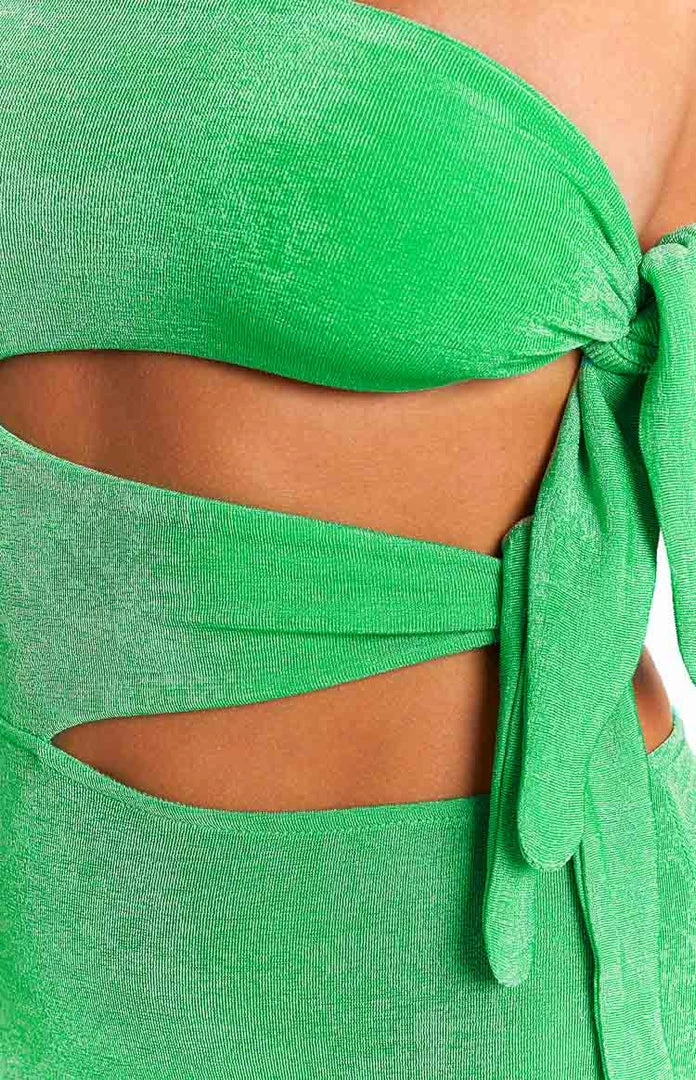 BB Exclusive Dresses Melinda Green Cut Out Maxi Dress 7 BB Exclusive Dresses Melinda Green Cut Out Maxi Dress