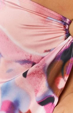 BB Exclusive Klaudia Pink Print Mini Skirt Bottoms 18 BB Exclusive Klaudia Pink Print Mini Skirt Bottoms