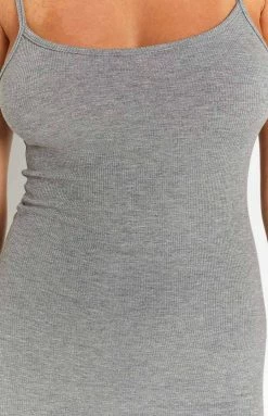 BB Exclusive New Melrose Grey Maxi Dress