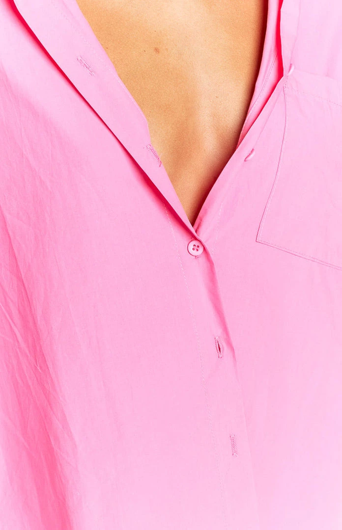 Beginning Boutique Tops Melso Pink Long Sleeve Shirt 6 Beginning Boutique Tops Melso Pink Long Sleeve Shirt