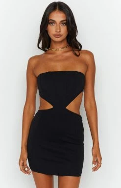 BB Exclusive Meryl Black Mini Dress