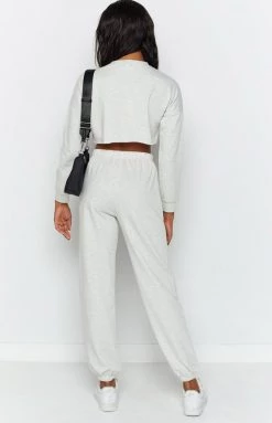 Beginning Boutique Two Piece Sets Michigan Camp Two Piece Lounge Set Grey 16 Beginning Boutique Two Piece Sets Michigan Camp Two Piece Lounge Set Grey