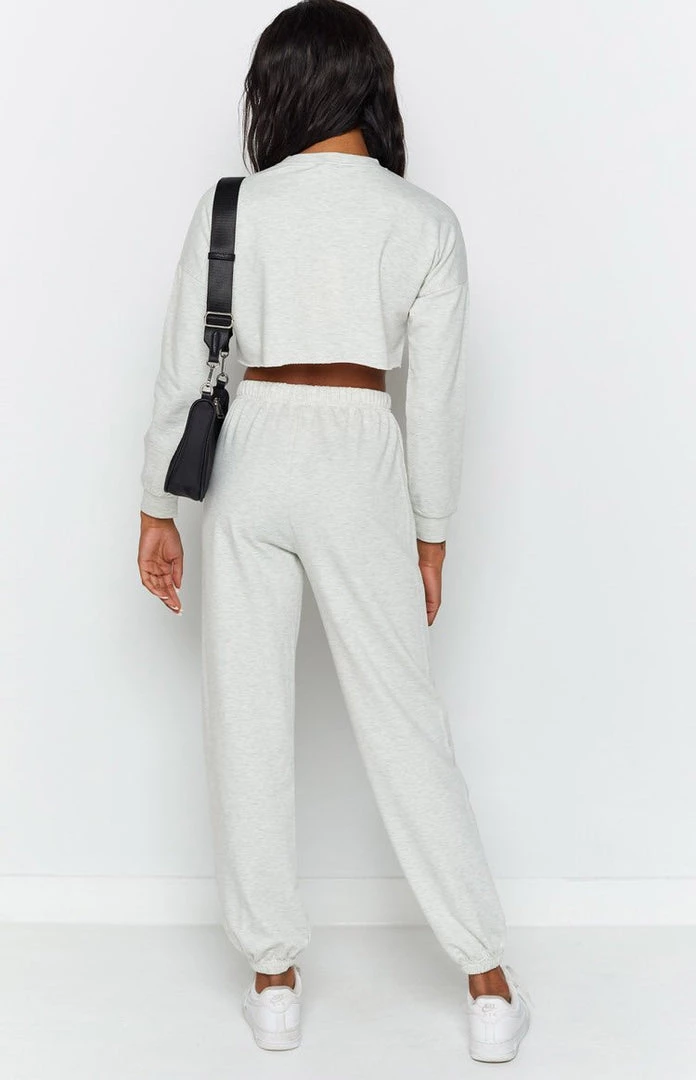 Beginning Boutique Two Piece Sets Michigan Camp Two Piece Lounge Set Grey 7 Beginning Boutique Two Piece Sets Michigan Camp Two Piece Lounge Set Grey