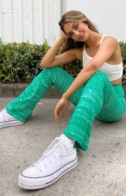 BB Exclusive Midnight City Pants Green Bottoms