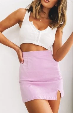 Beginning Boutique Milan Skirt Lilac