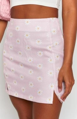 Beginning Boutique Bottoms Millie Skirt Pink