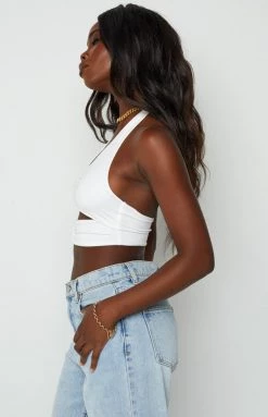 BB Exclusive Millie White Halter Top Tops 10 BB Exclusive Millie White Halter Top Tops
