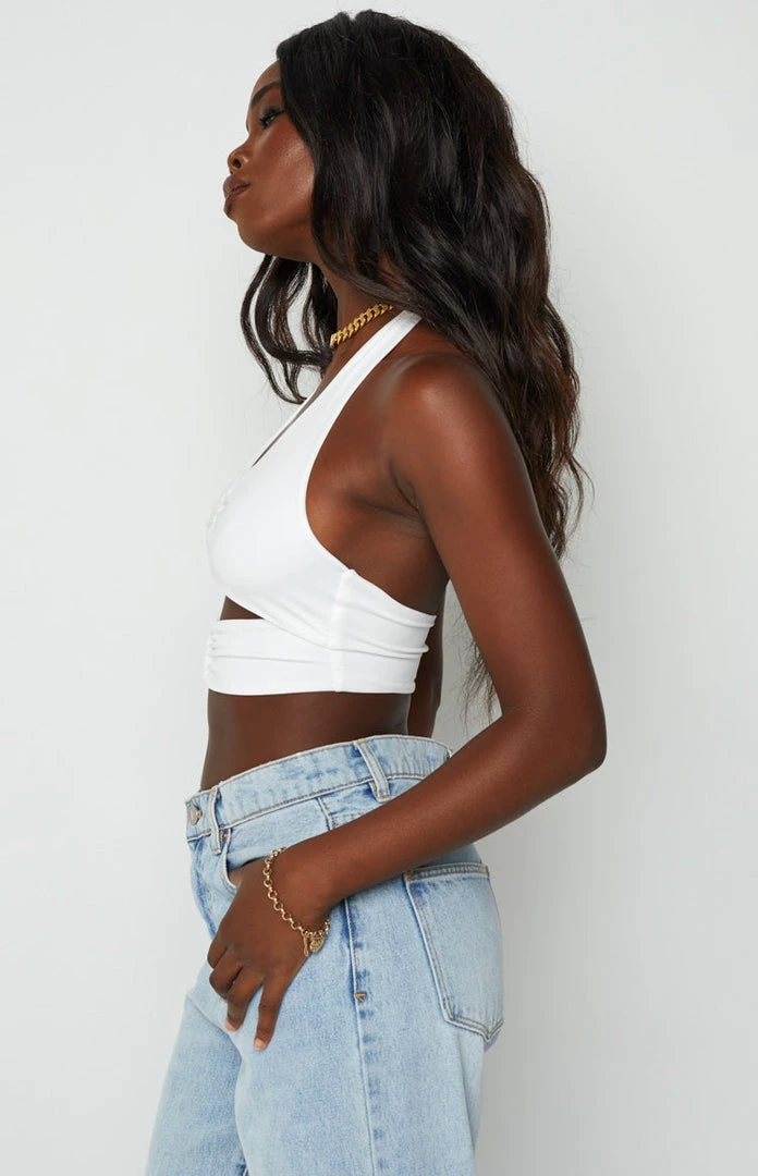BB Exclusive Millie White Halter Top Tops 4 BB Exclusive Millie White Halter Top Tops