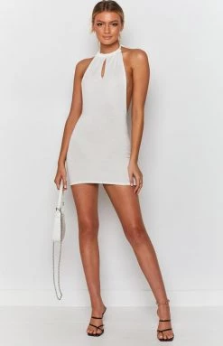 BB Exclusive Dresses Mimosa Knit Dress White