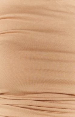 Beginning Boutique Two Piece Sets Mina Jersey Lounge Two Piece Set Mocha