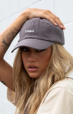 Minimal Thrills 6 Panel Plum Cap