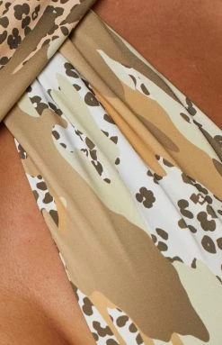 9.0 Swim Miss America Top Animal Print Tops 16 9.0 Swim Miss America Top Animal Print Tops