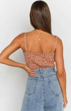 Beginning Boutique Moody Cropped Cami Multi