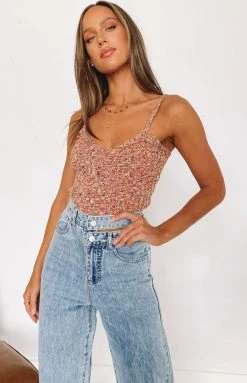 Beginning Boutique Moody Cropped Cami Multi