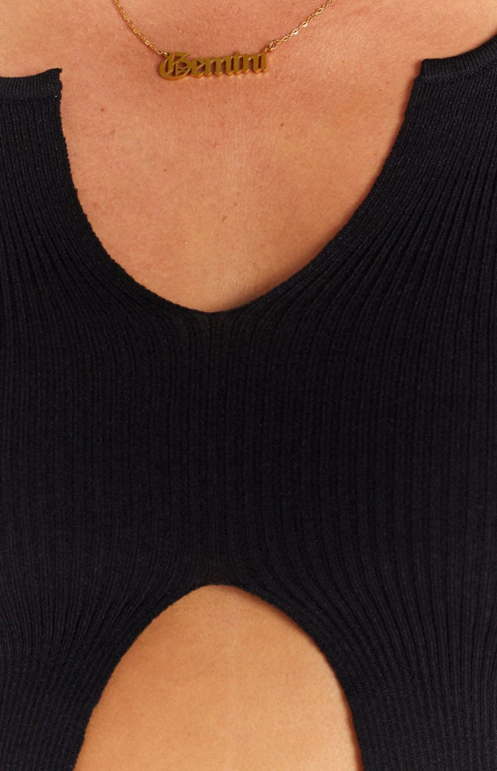 BB Exclusive Tops Morgan Black Long Sleeve Knit Top 6 BB Exclusive Tops Morgan Black Long Sleeve Knit Top