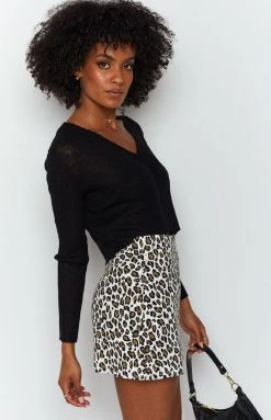 Beginning Boutique Morning Light Cardi Black Tops