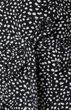 Beginning Boutique Move On Up Mini Dress Black Spot Dresses