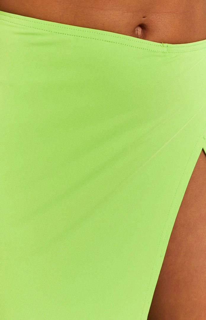 BB Exclusive Murphy Lime Midi Skirt Bottoms 6 BB Exclusive Murphy Lime Midi Skirt Bottoms